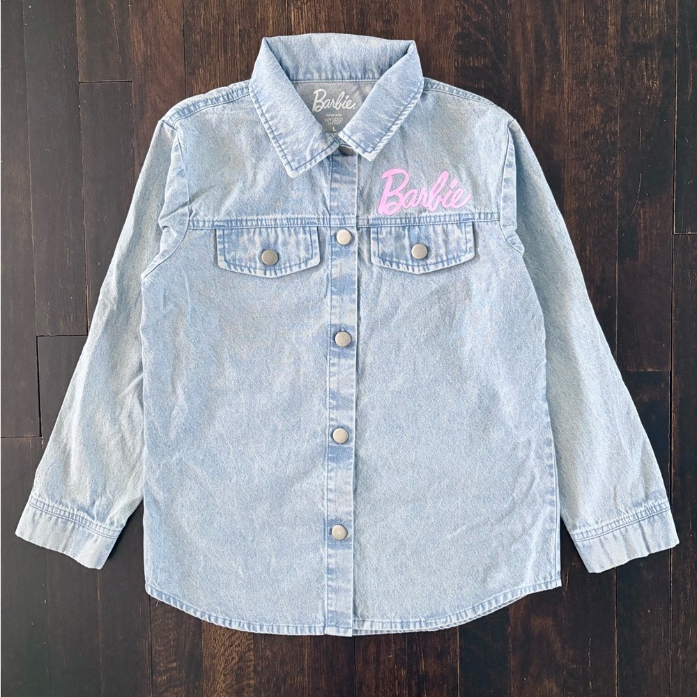 Barbie Kids' Denim Jacket Logo